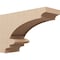 Ekena Millwork 8"W x 24"D x 16"H Classic Diane Rough Cedar Woodgrain TimberThane Corbel, Primed Tan CORUR08X24X16DIARCPR - alternate 1